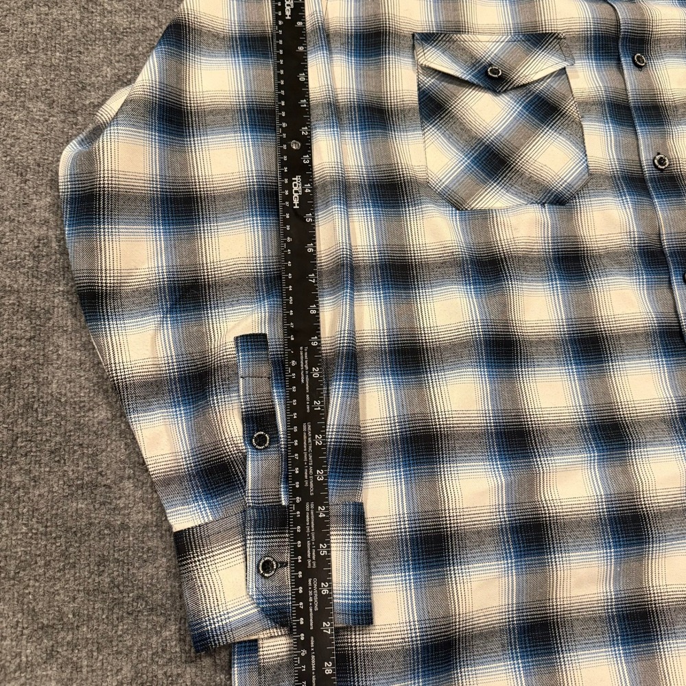 Dixxon Flannel Co West Coast Customs Plaid Button Up Mens 4X  Biker - Picture 16 of 16